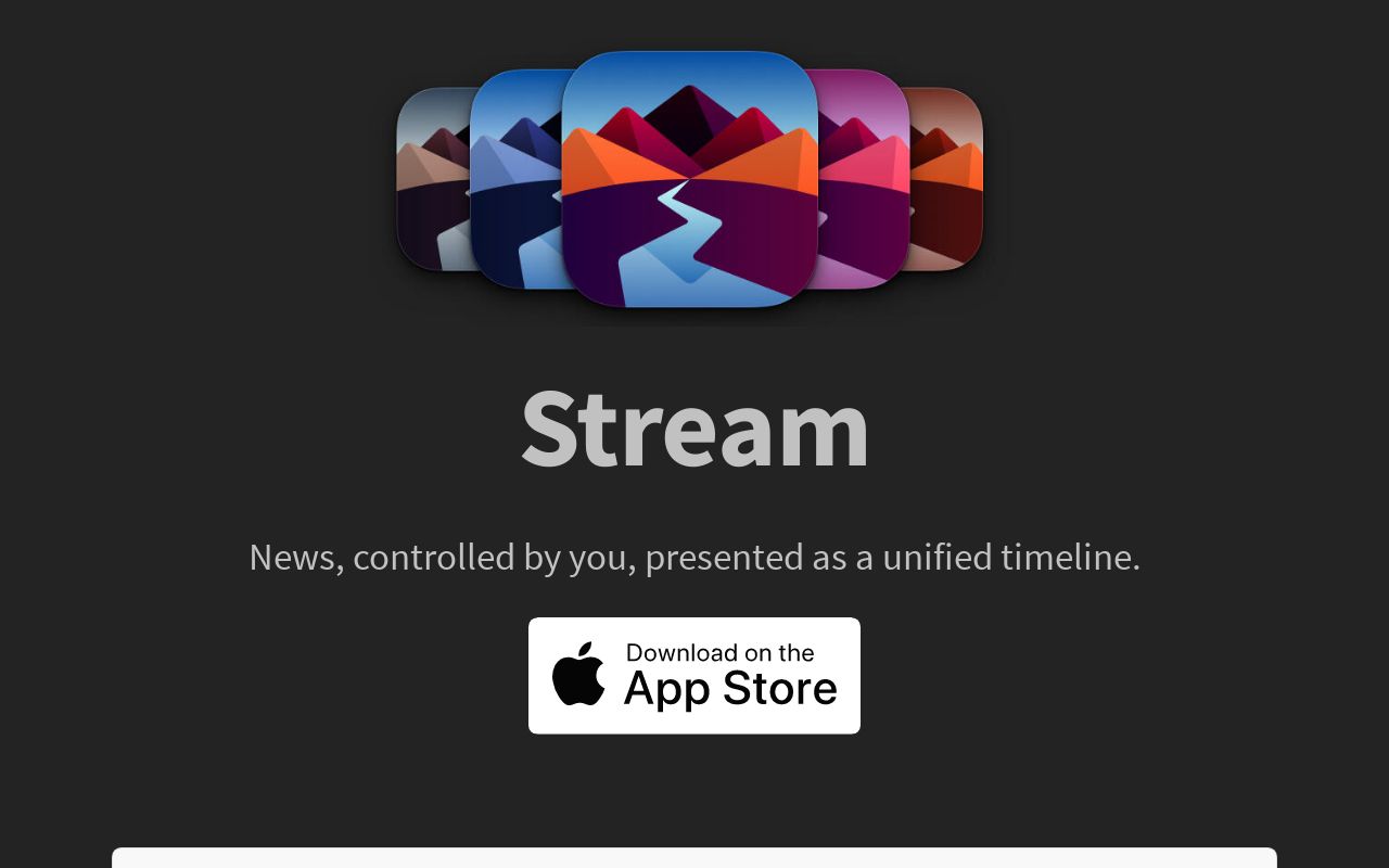 Stream - A feed reader