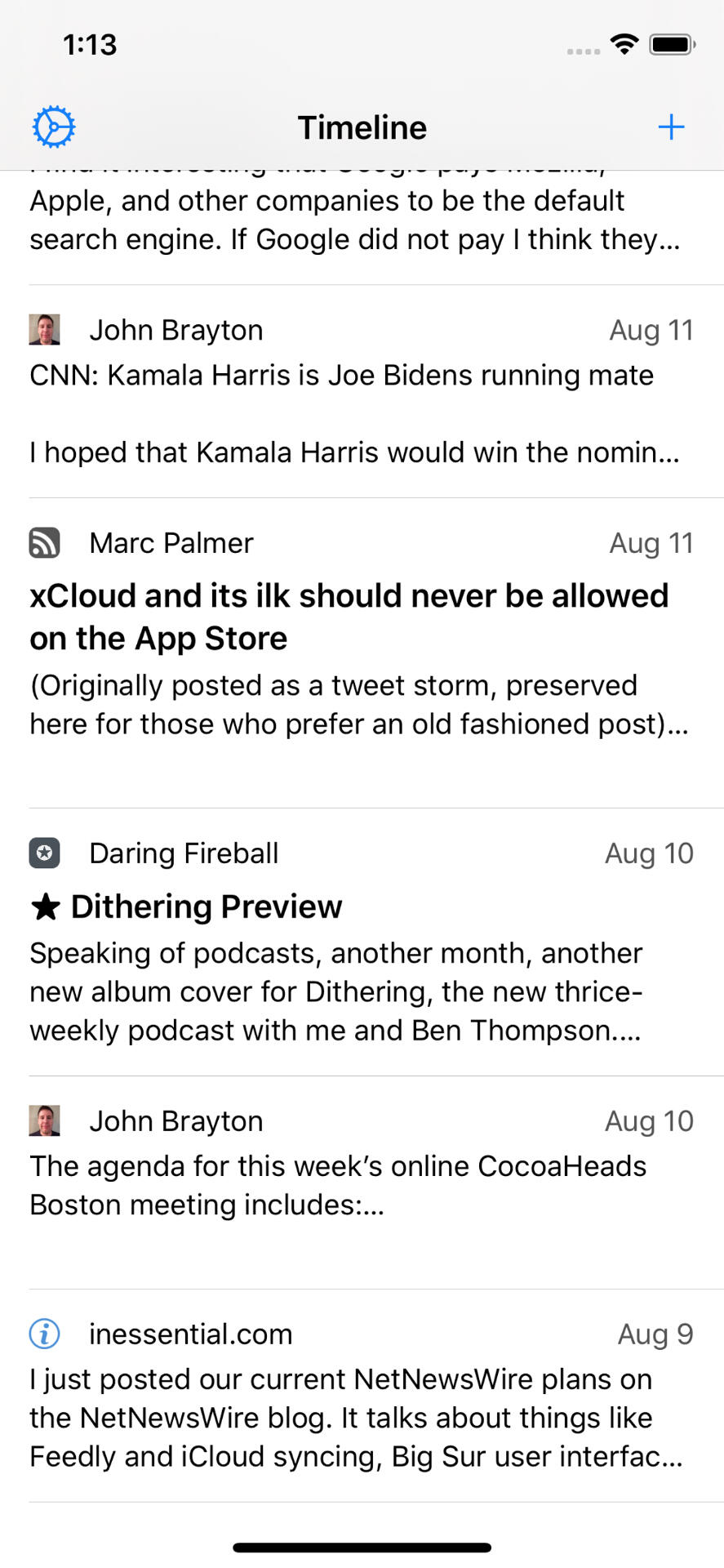 Stream - A Feed Reader