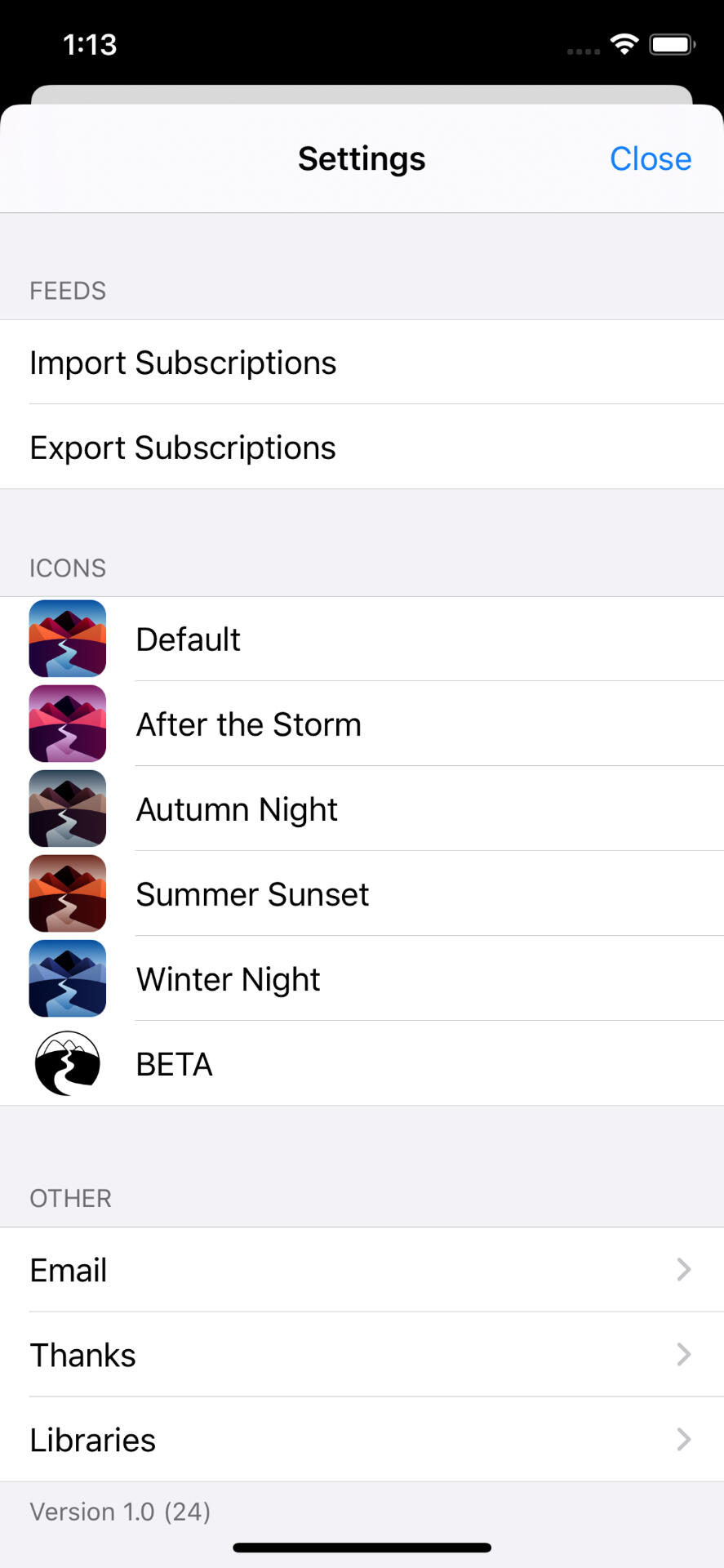 Stream - A Feed Reader